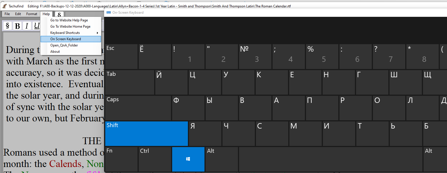windows on-screen keyboard